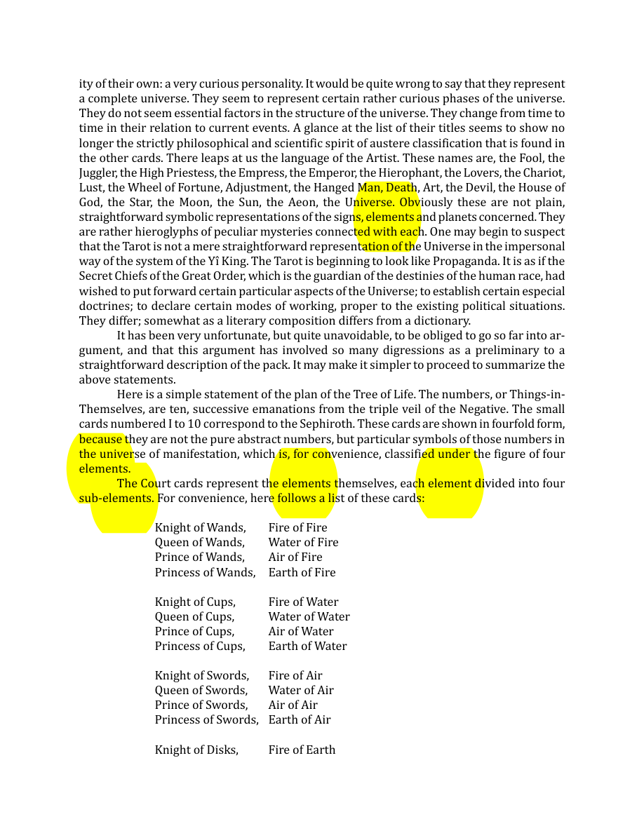 Original scan of The Book of Thoth, PDF page 27