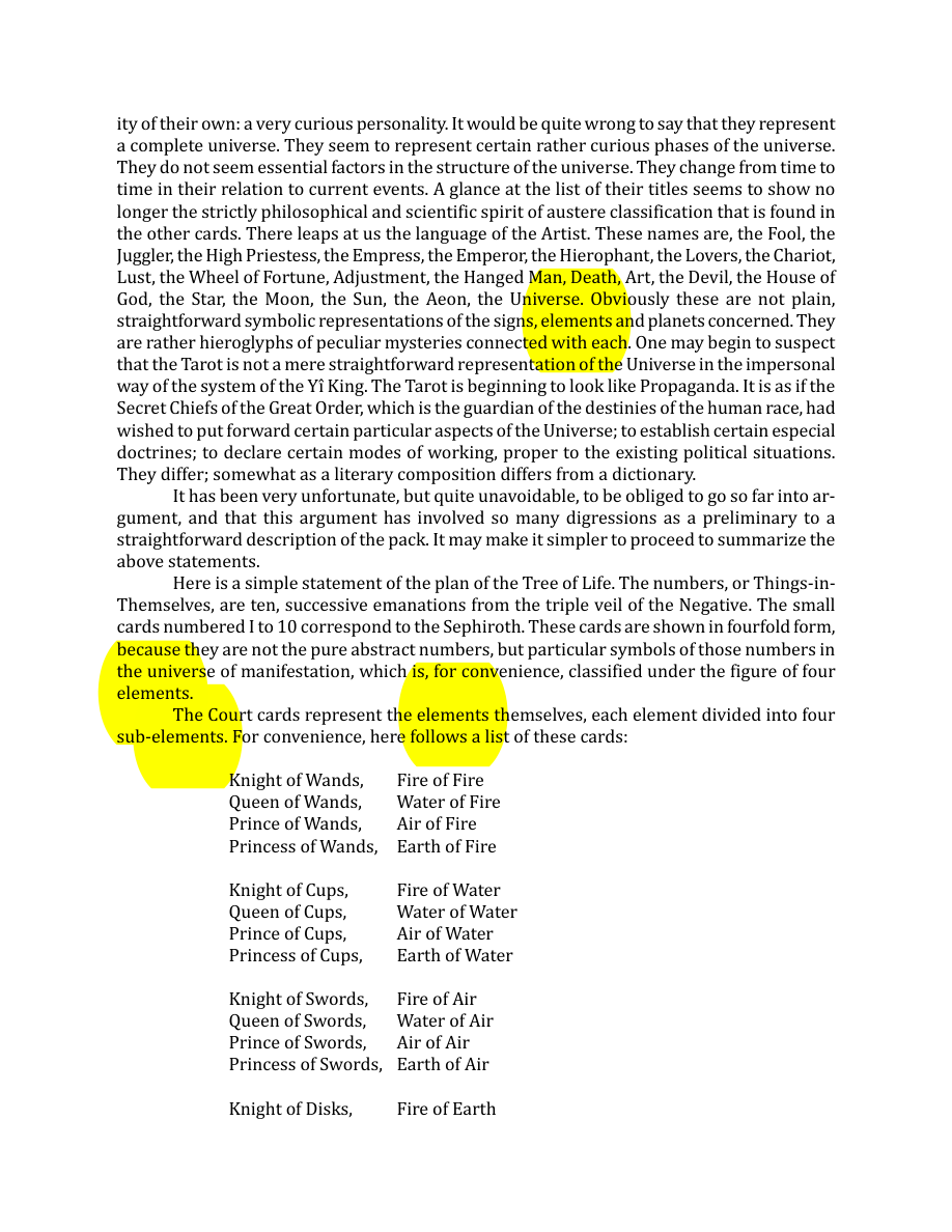Original scan of The Book of Thoth, PDF page 27