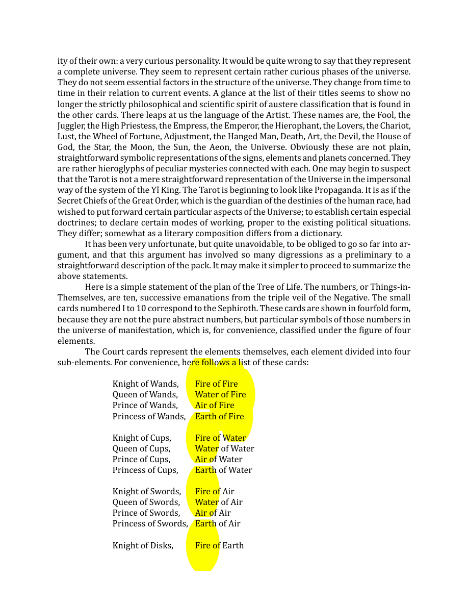 Original scan of The Book of Thoth, PDF page 27