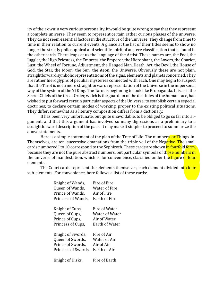 Original scan of The Book of Thoth, PDF page 27