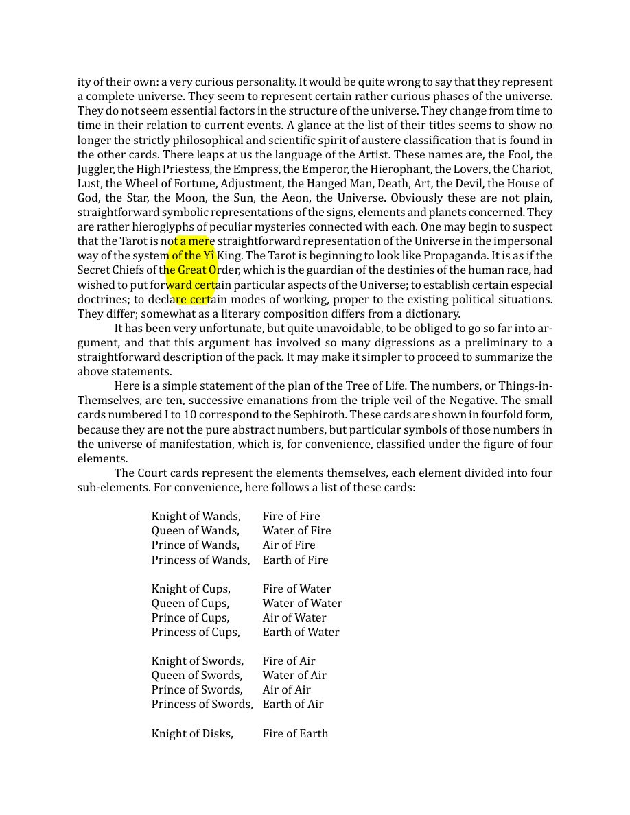 Original scan of The Book of Thoth, PDF page 27