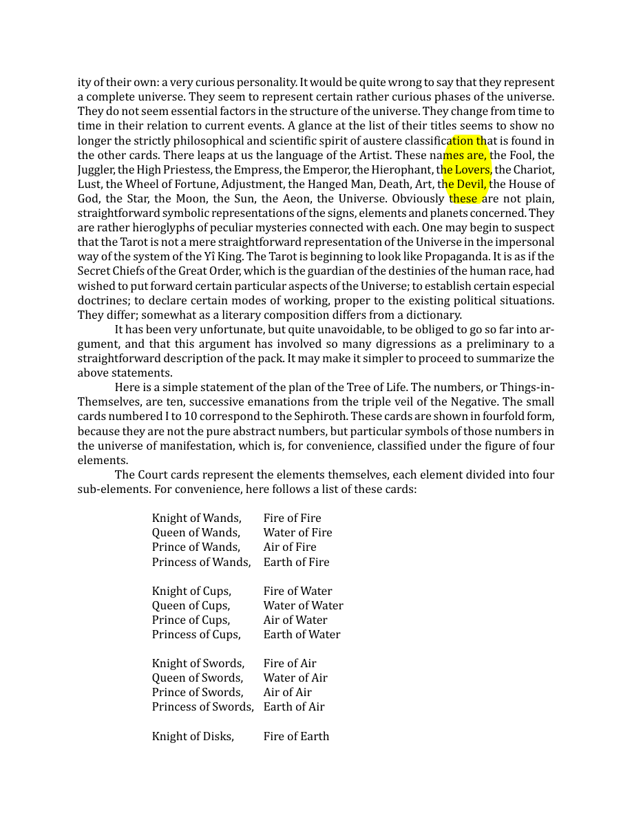 Original scan of The Book of Thoth, PDF page 27