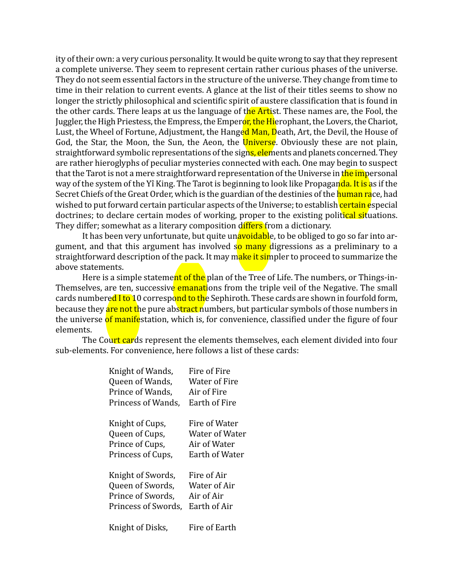 Original scan of The Book of Thoth, PDF page 27