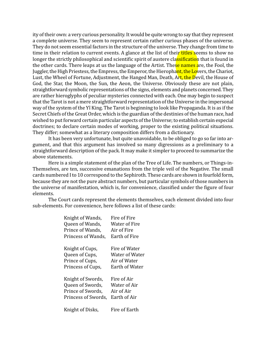 Original scan of The Book of Thoth, PDF page 27
