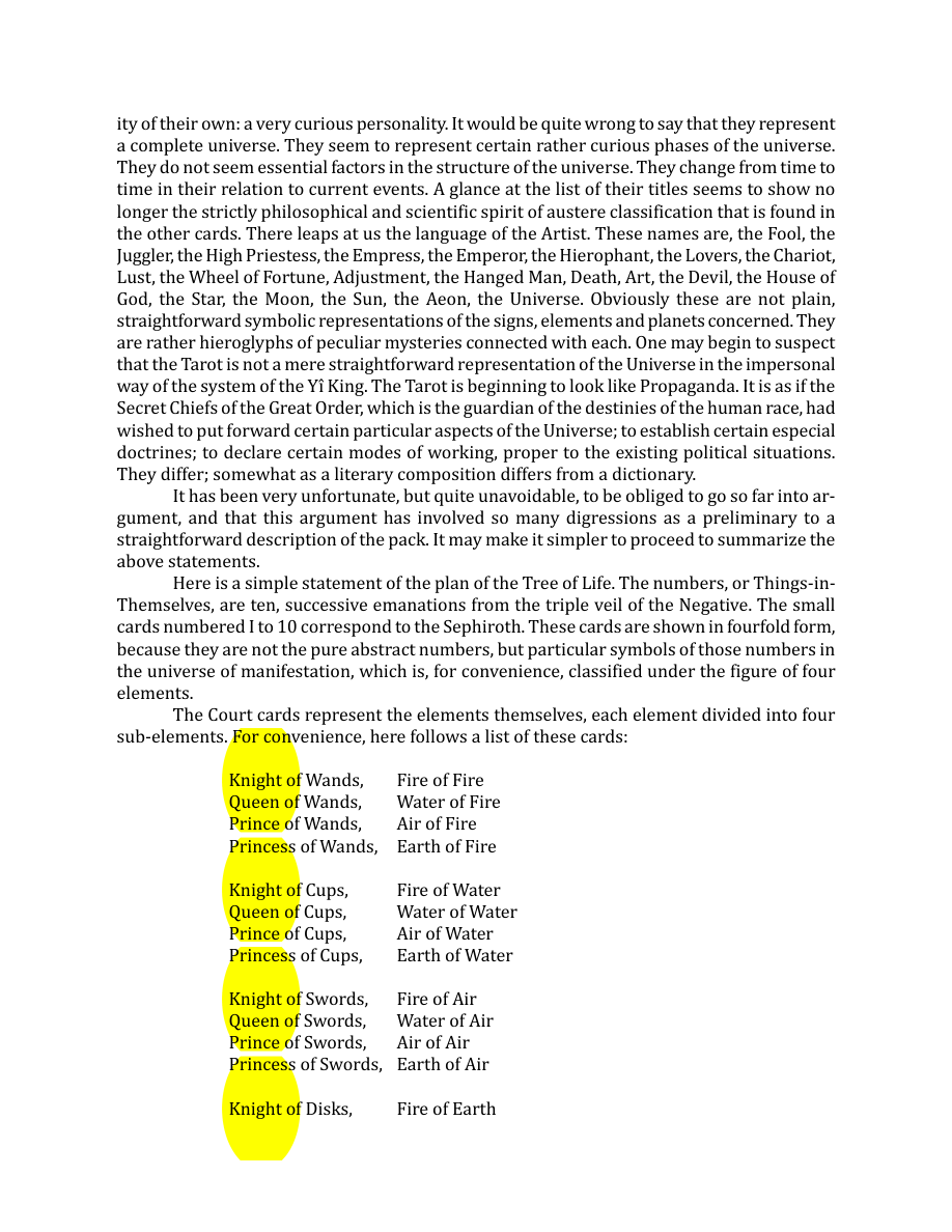 Original scan of The Book of Thoth, PDF page 27