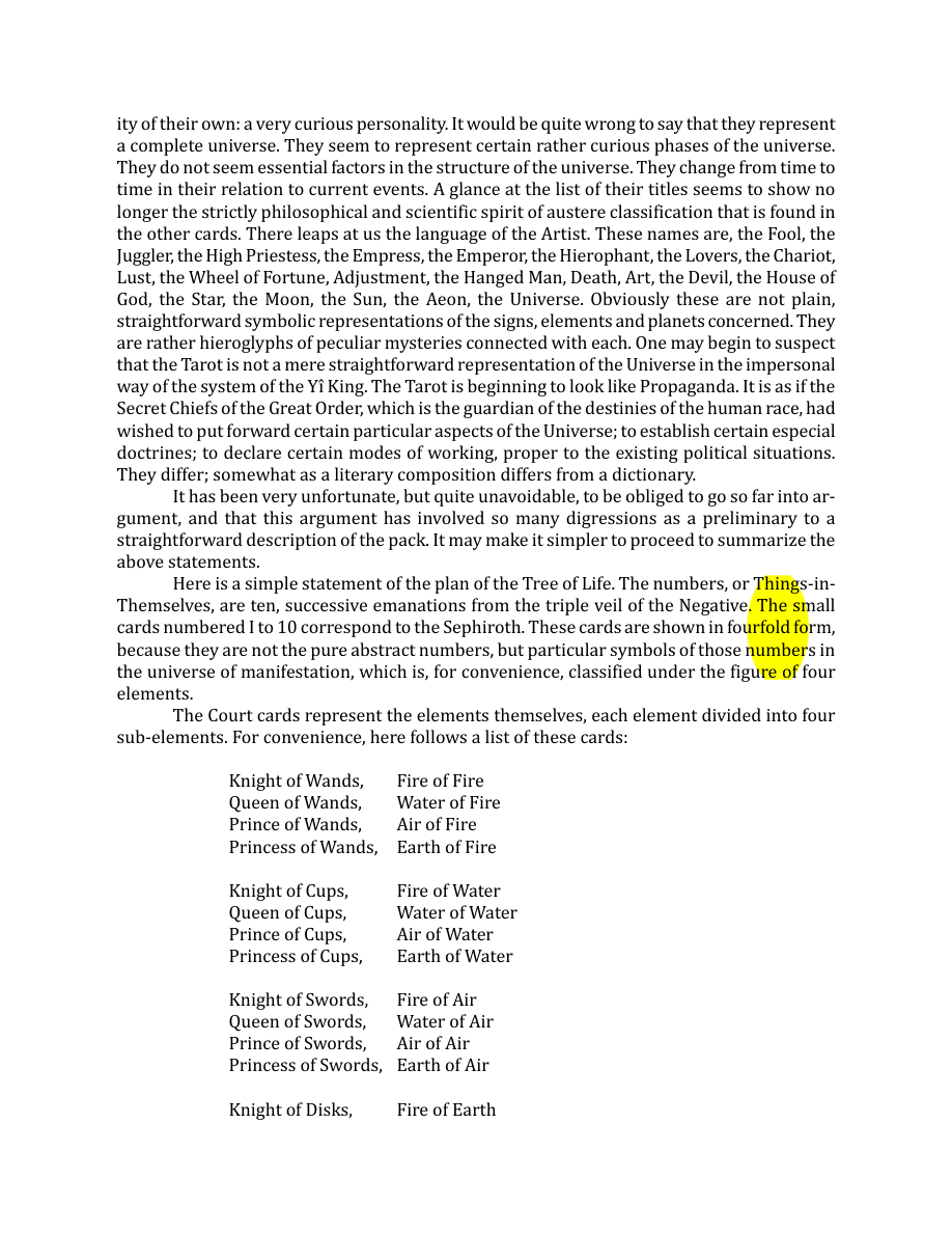 Original scan of The Book of Thoth, PDF page 27