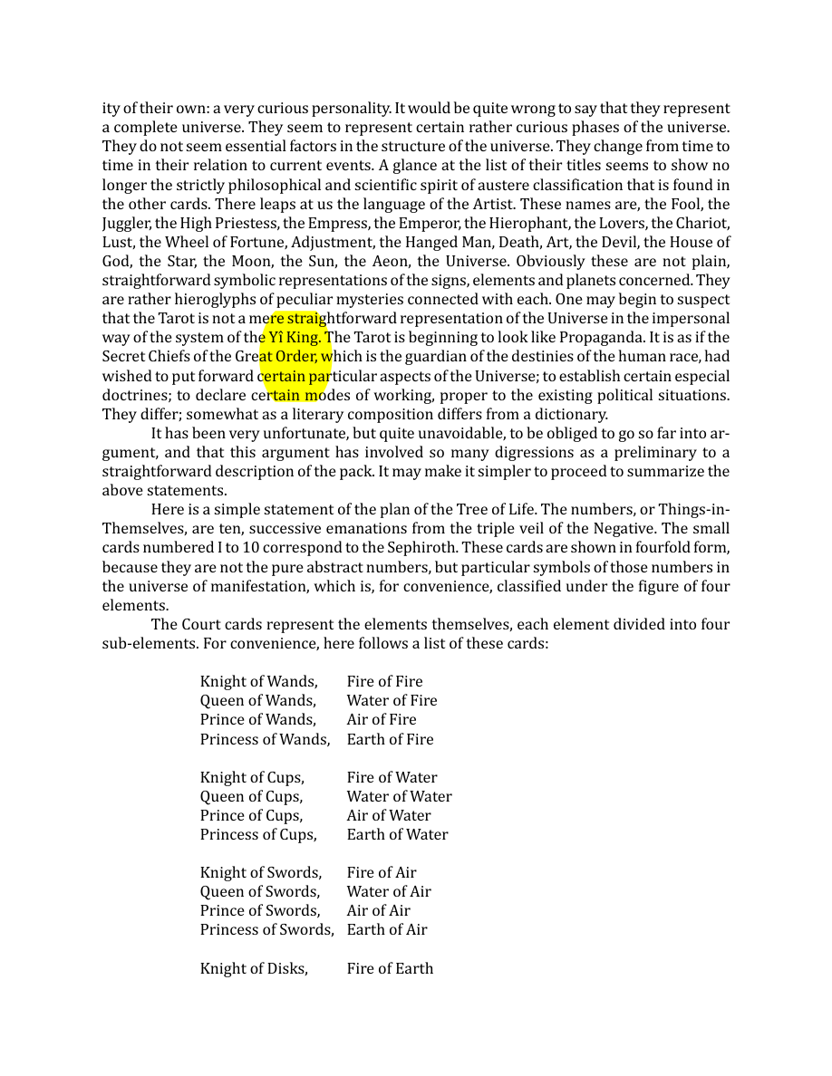 Original scan of The Book of Thoth, PDF page 27