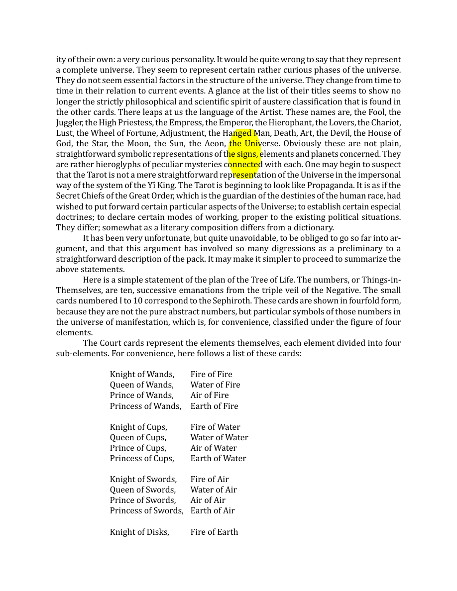 Original scan of The Book of Thoth, PDF page 27