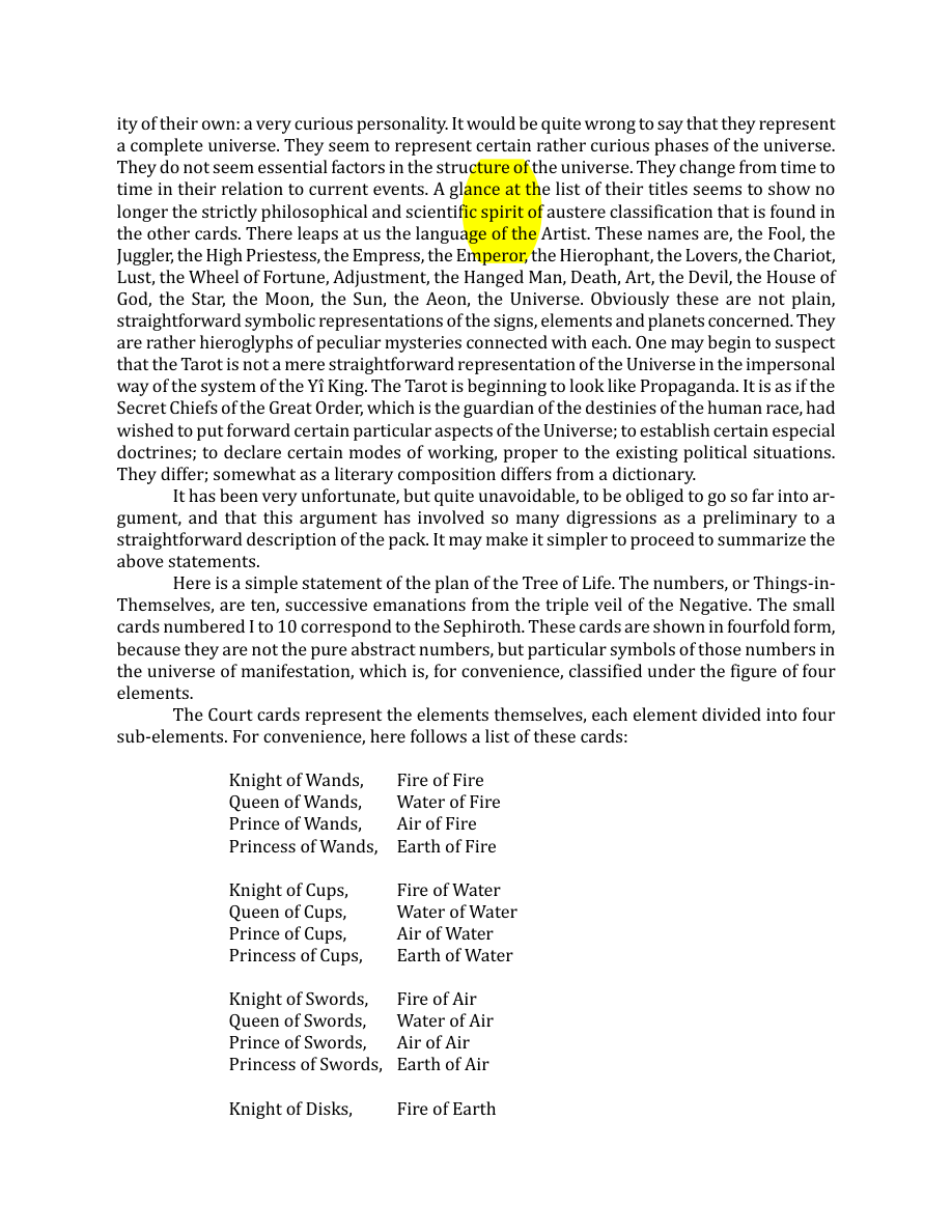 Original scan of The Book of Thoth, PDF page 27