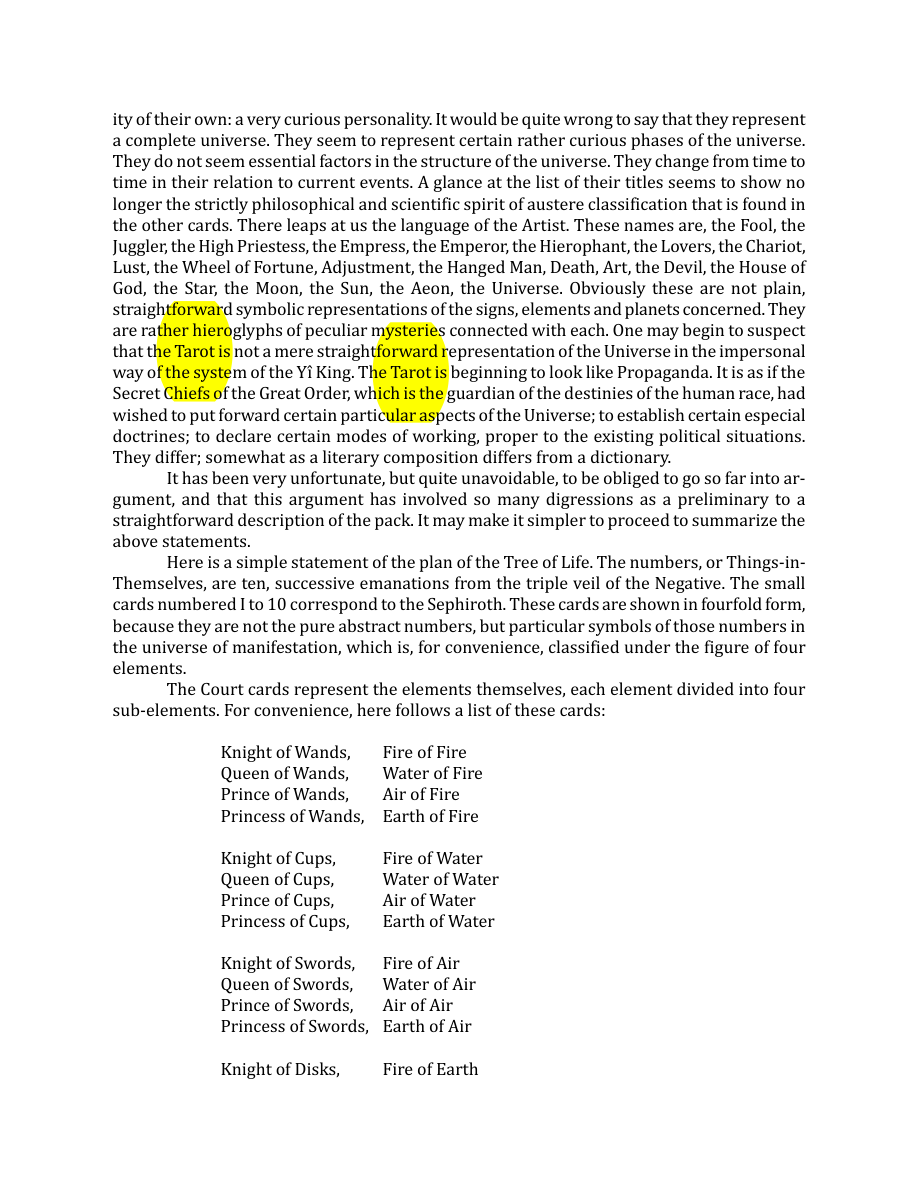 Original scan of The Book of Thoth, PDF page 27