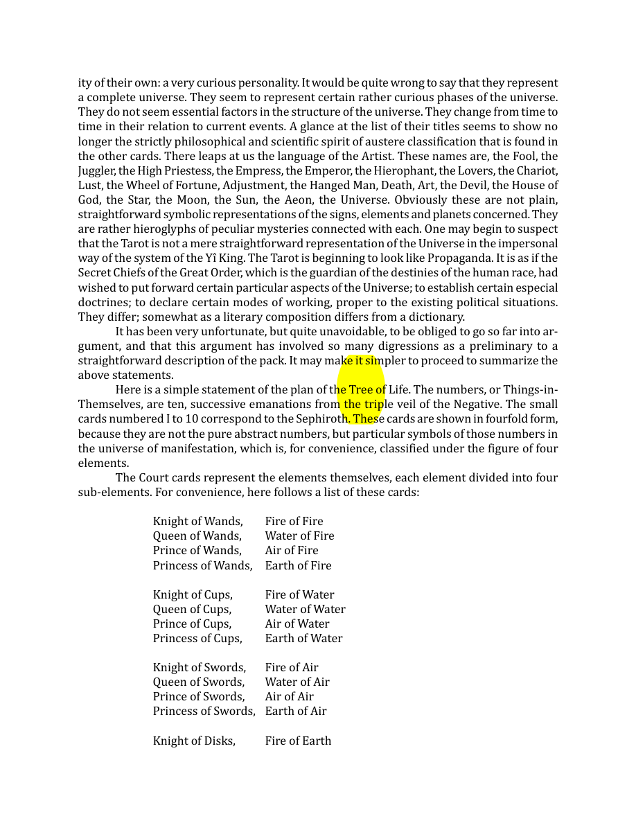 Original scan of The Book of Thoth, PDF page 27
