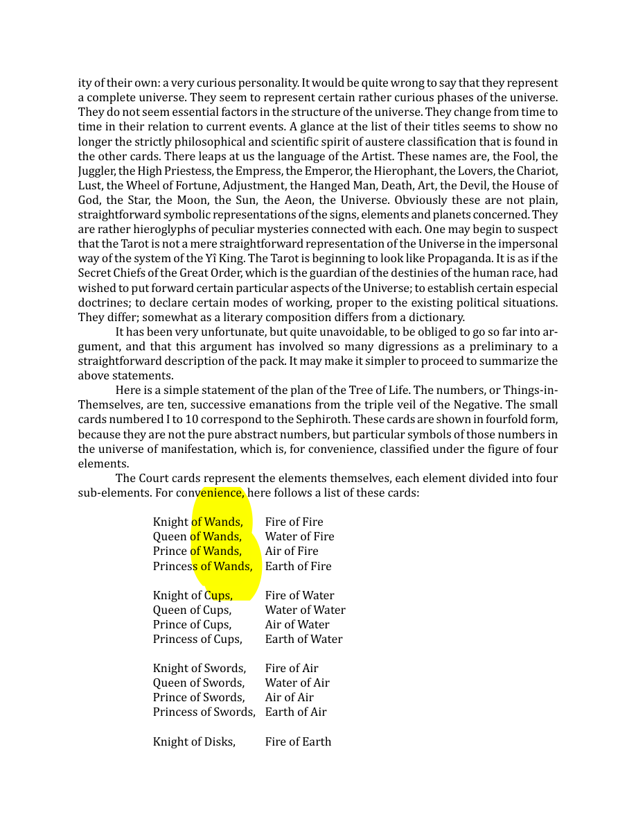 Original scan of The Book of Thoth, PDF page 27