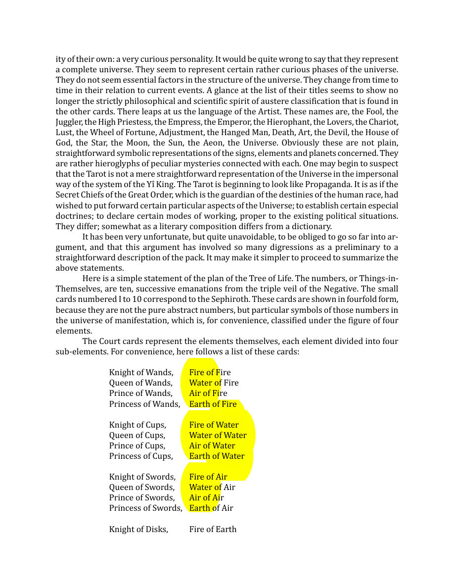 Original scan of The Book of Thoth, PDF page 27