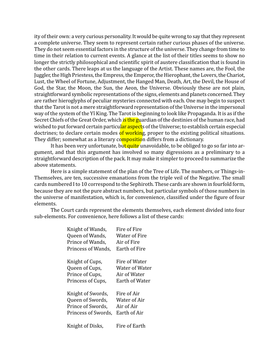 Original scan of The Book of Thoth, PDF page 27