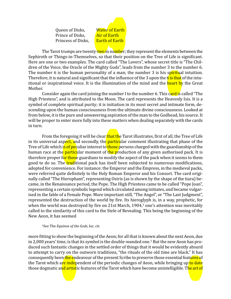 Original scan of The Book of Thoth, PDF page 28