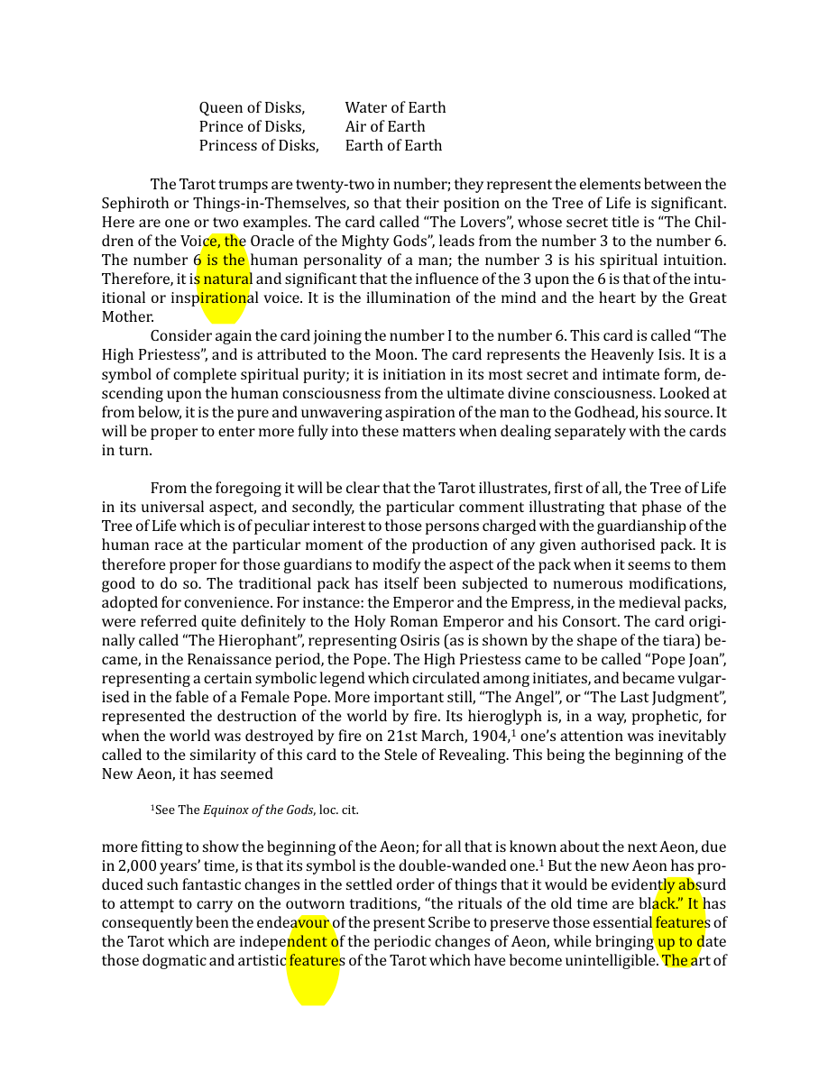 Original scan of The Book of Thoth, PDF page 28