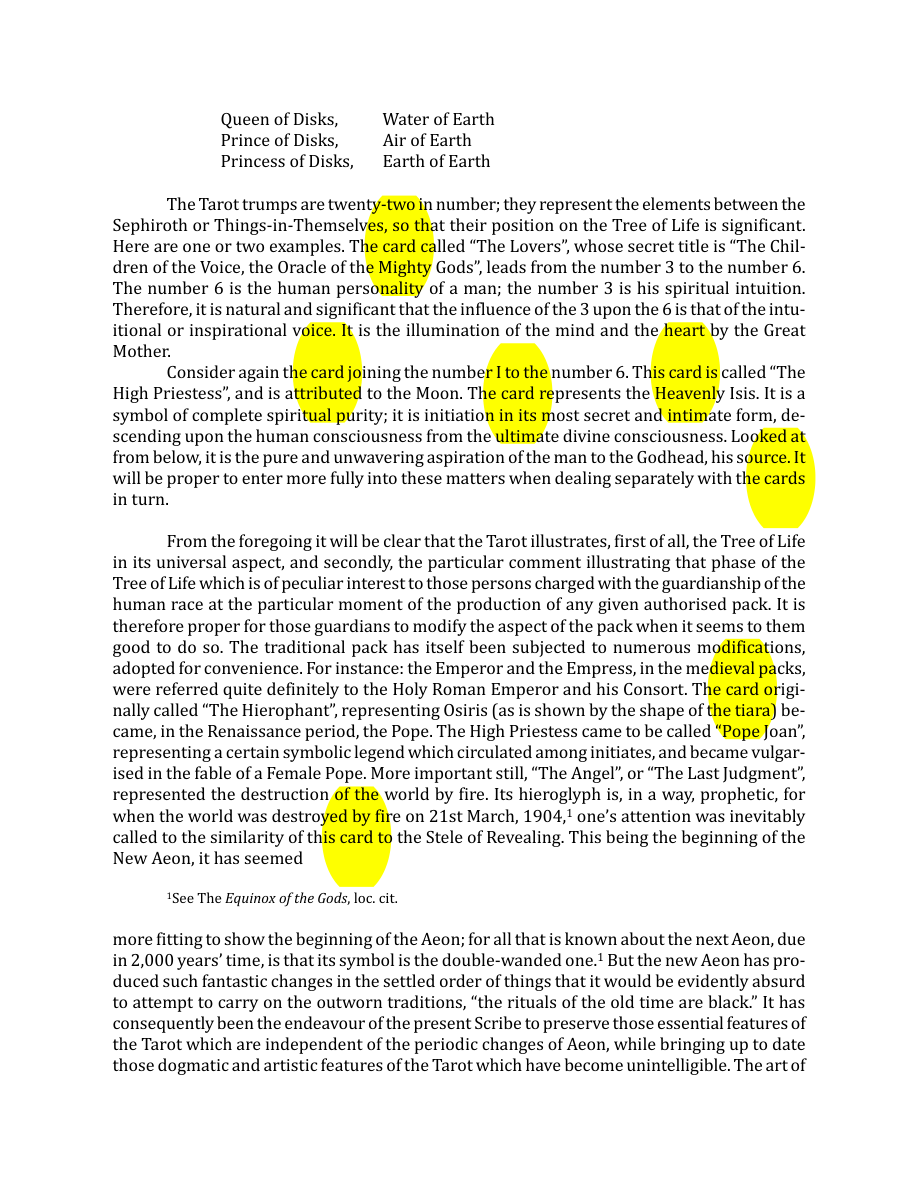 Original scan of The Book of Thoth, PDF page 28