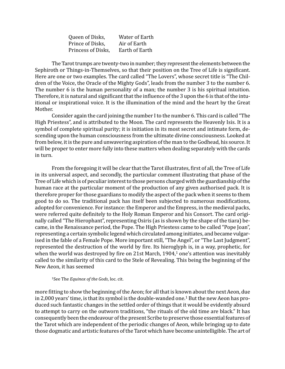 Original scan of The Book of Thoth, PDF page 28