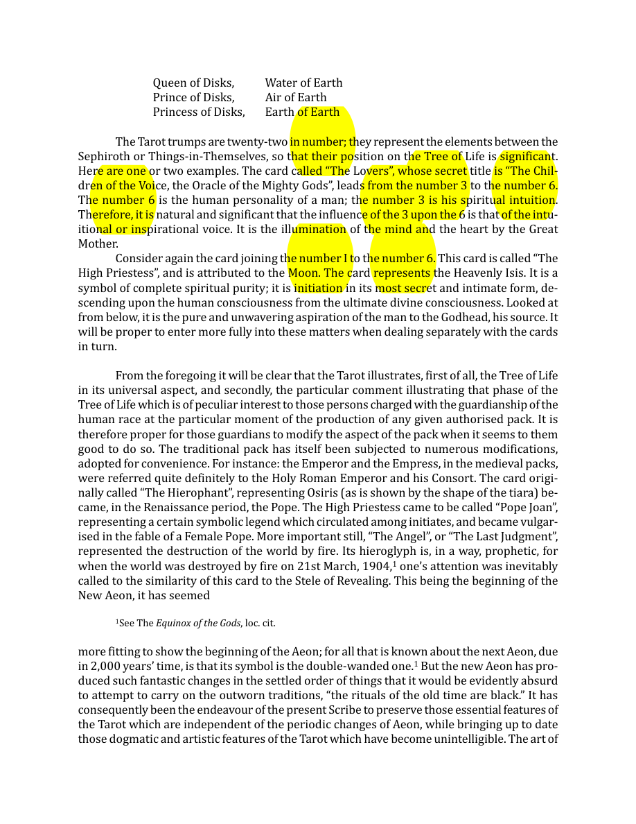 Original scan of The Book of Thoth, PDF page 28