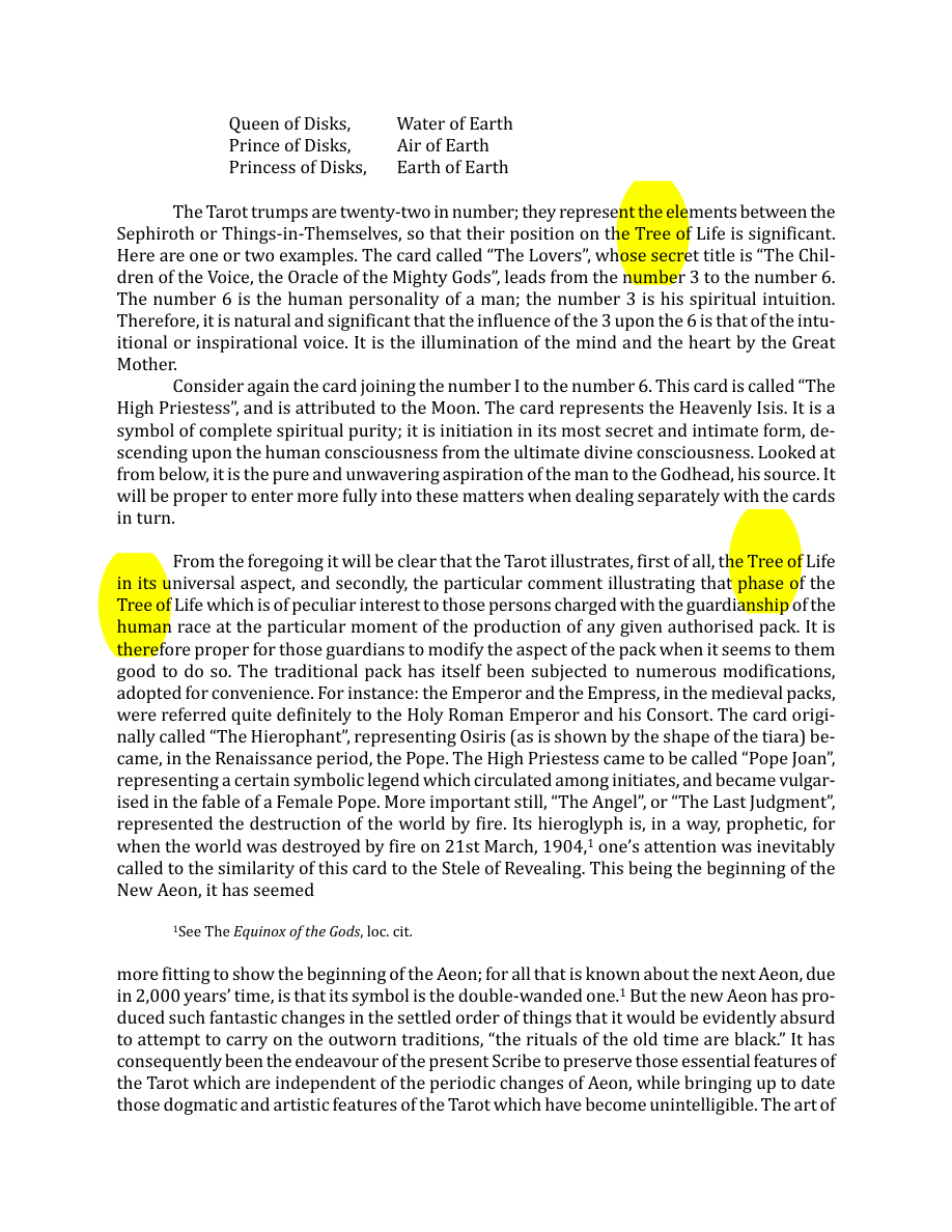 Original scan of The Book of Thoth, PDF page 28