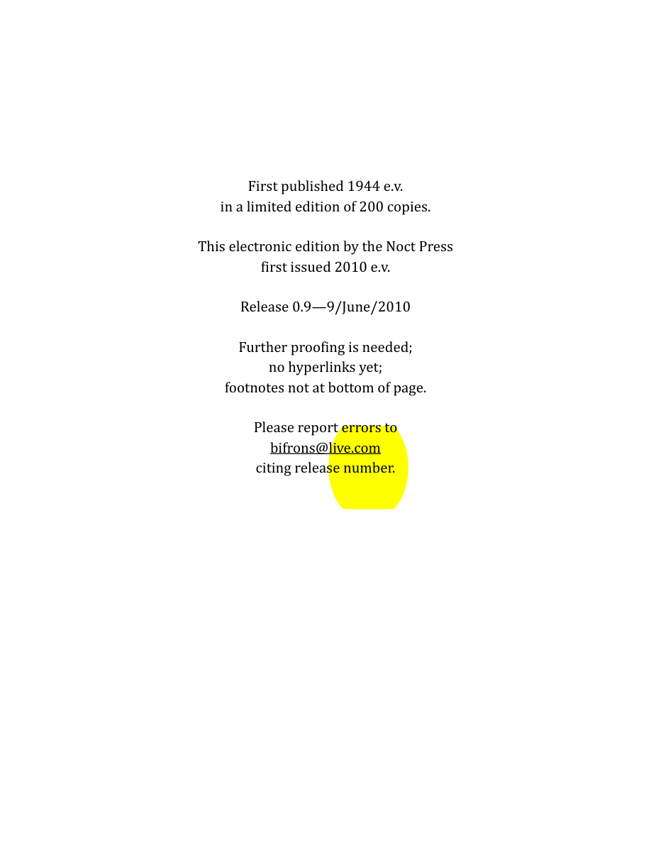 Original scan of The Book of Thoth, PDF page 3