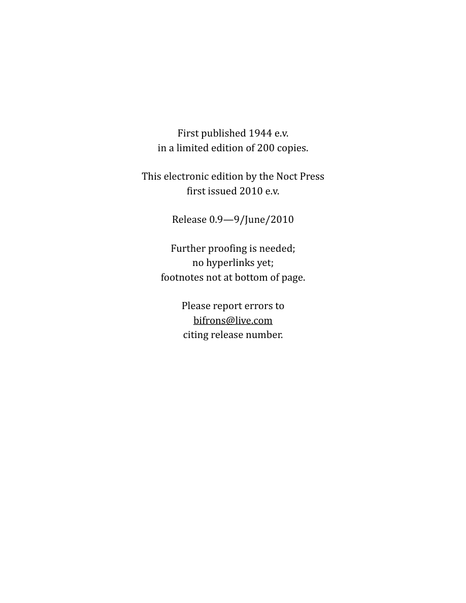 Original scan of The Book of Thoth, PDF page 3