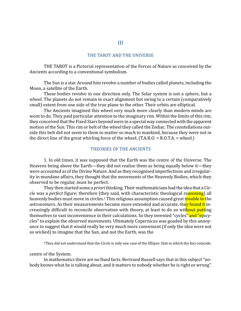 Original scan of The Book of Thoth, PDF page 30