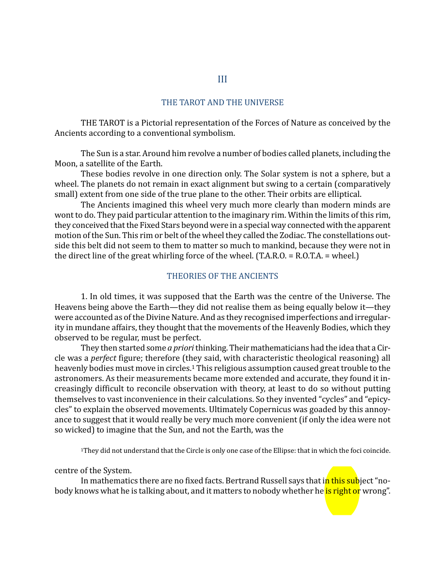 Original scan of The Book of Thoth, PDF page 30