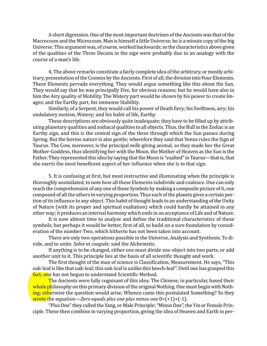 Original scan of The Book of Thoth, PDF page 32