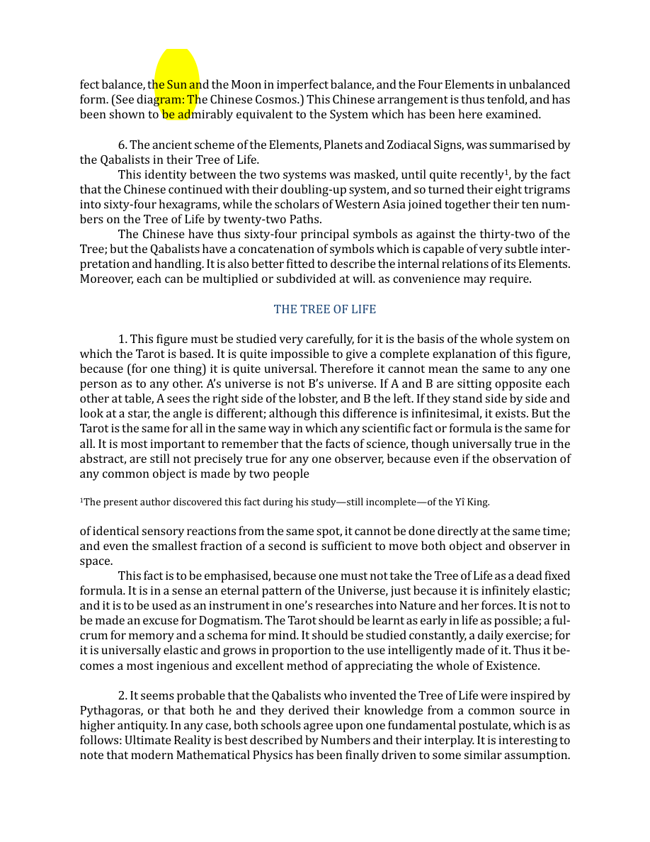 Original scan of The Book of Thoth, PDF page 33
