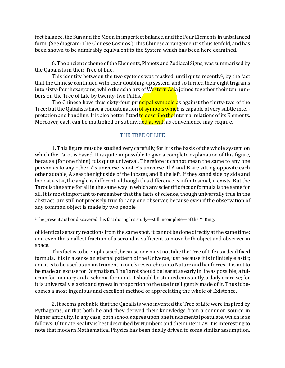 Original scan of The Book of Thoth, PDF page 33