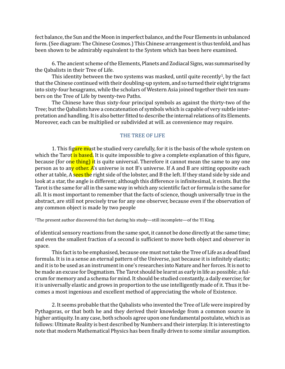 Original scan of The Book of Thoth, PDF page 33