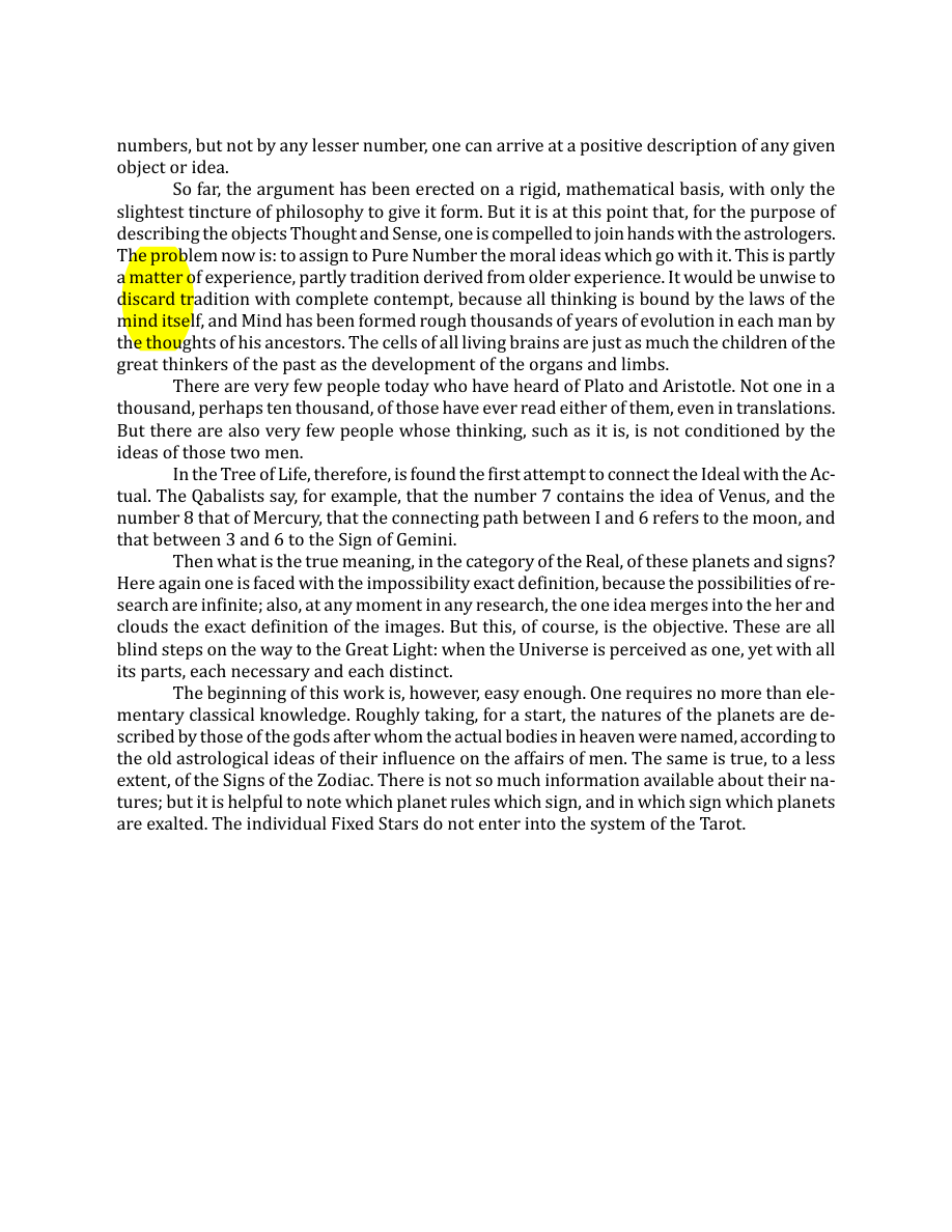 Original scan of The Book of Thoth, PDF page 35