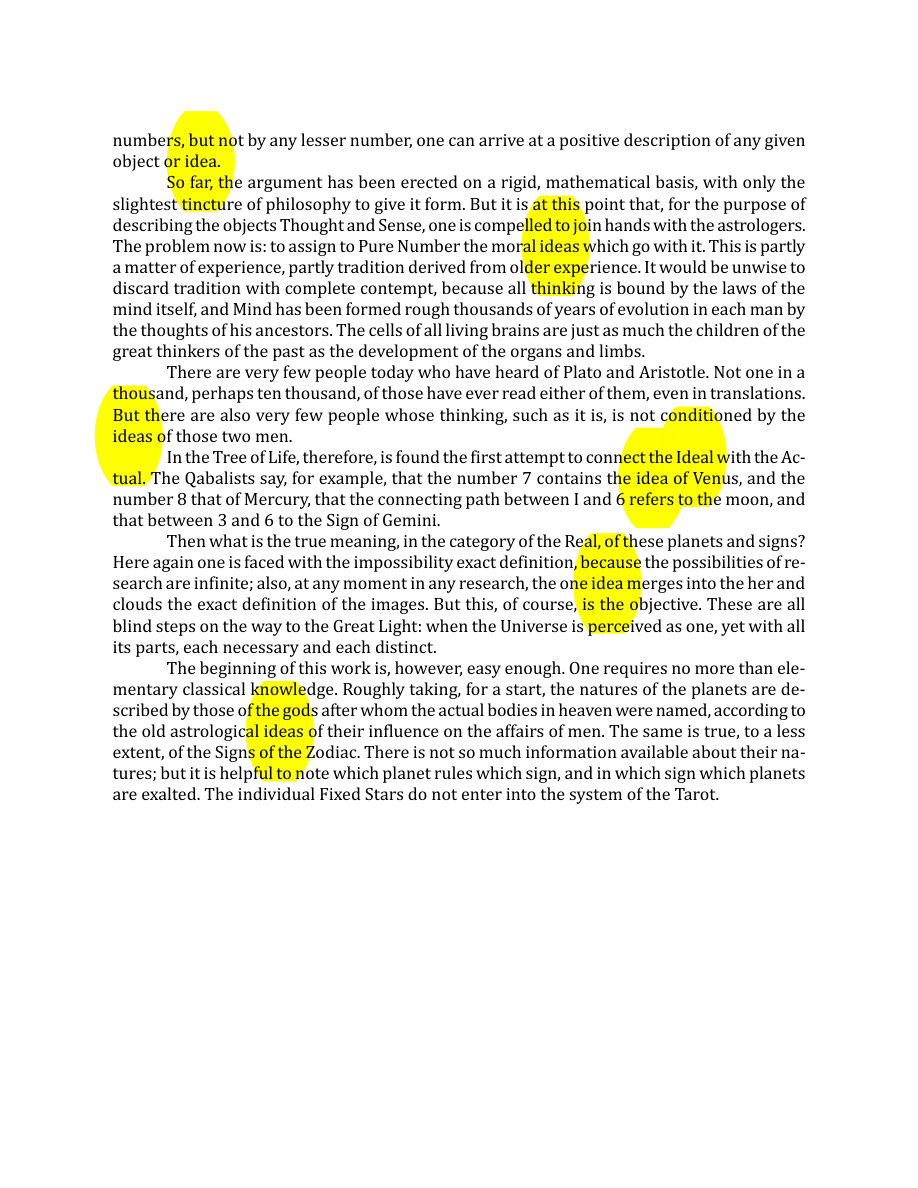 Original scan of The Book of Thoth, PDF page 35