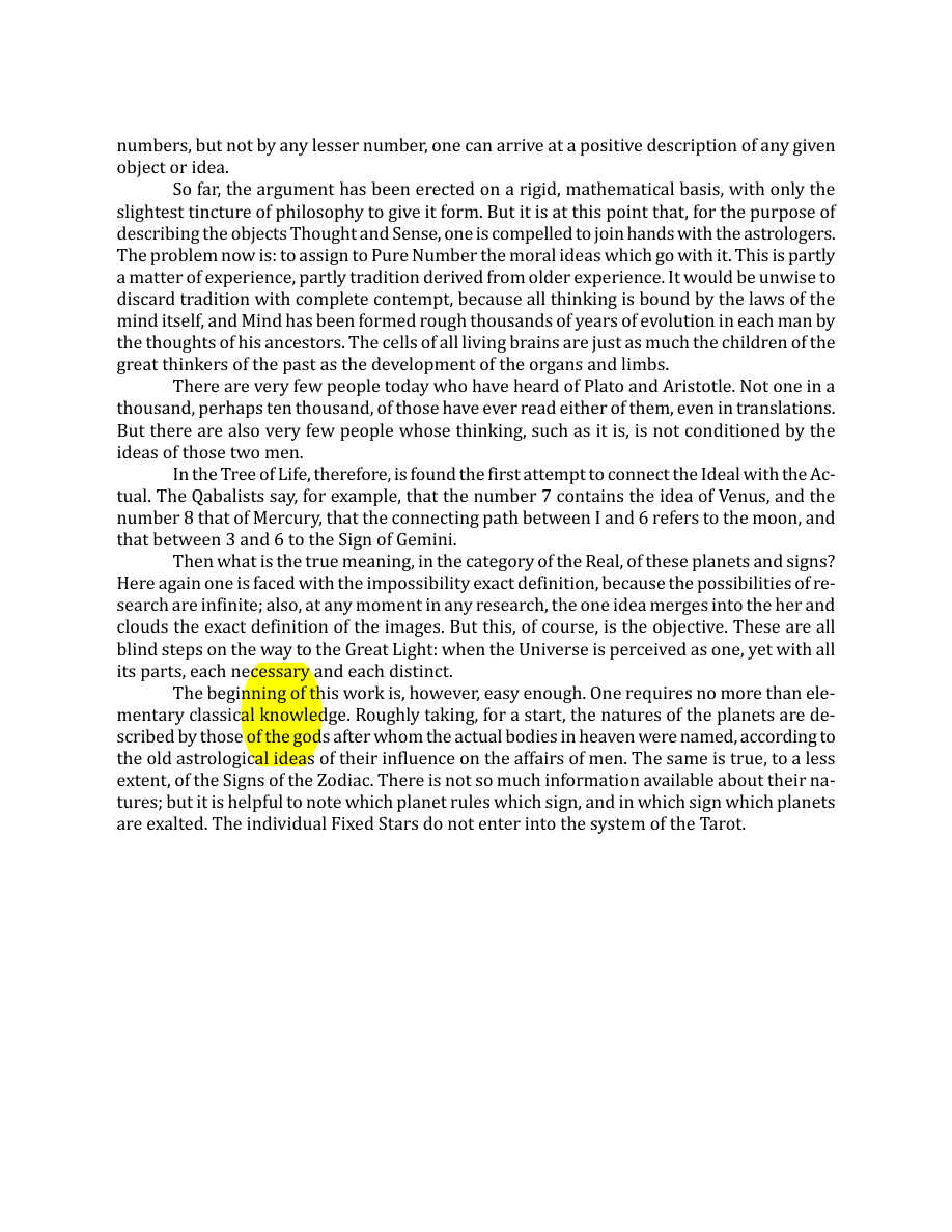 Original scan of The Book of Thoth, PDF page 35