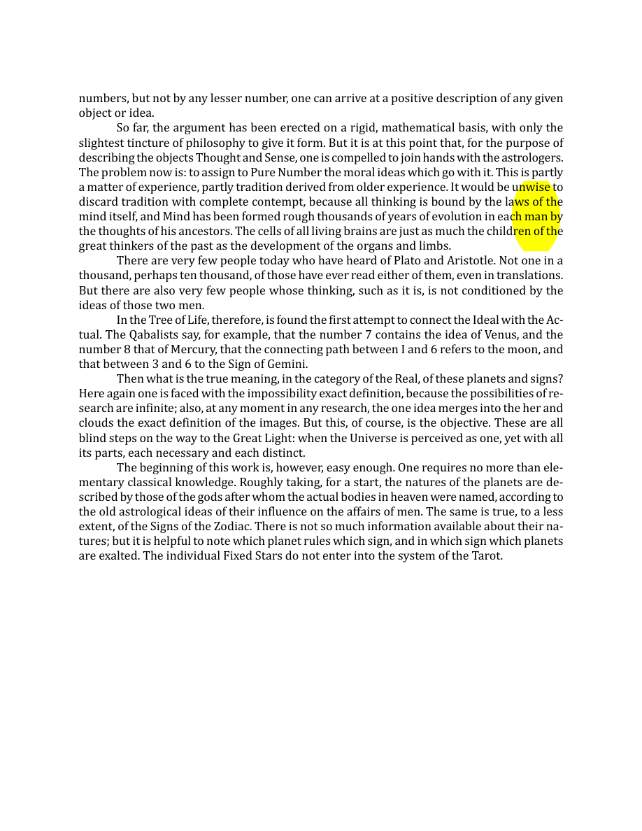 Original scan of The Book of Thoth, PDF page 35