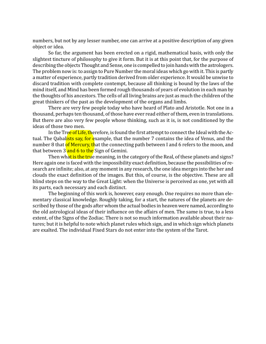 Original scan of The Book of Thoth, PDF page 35