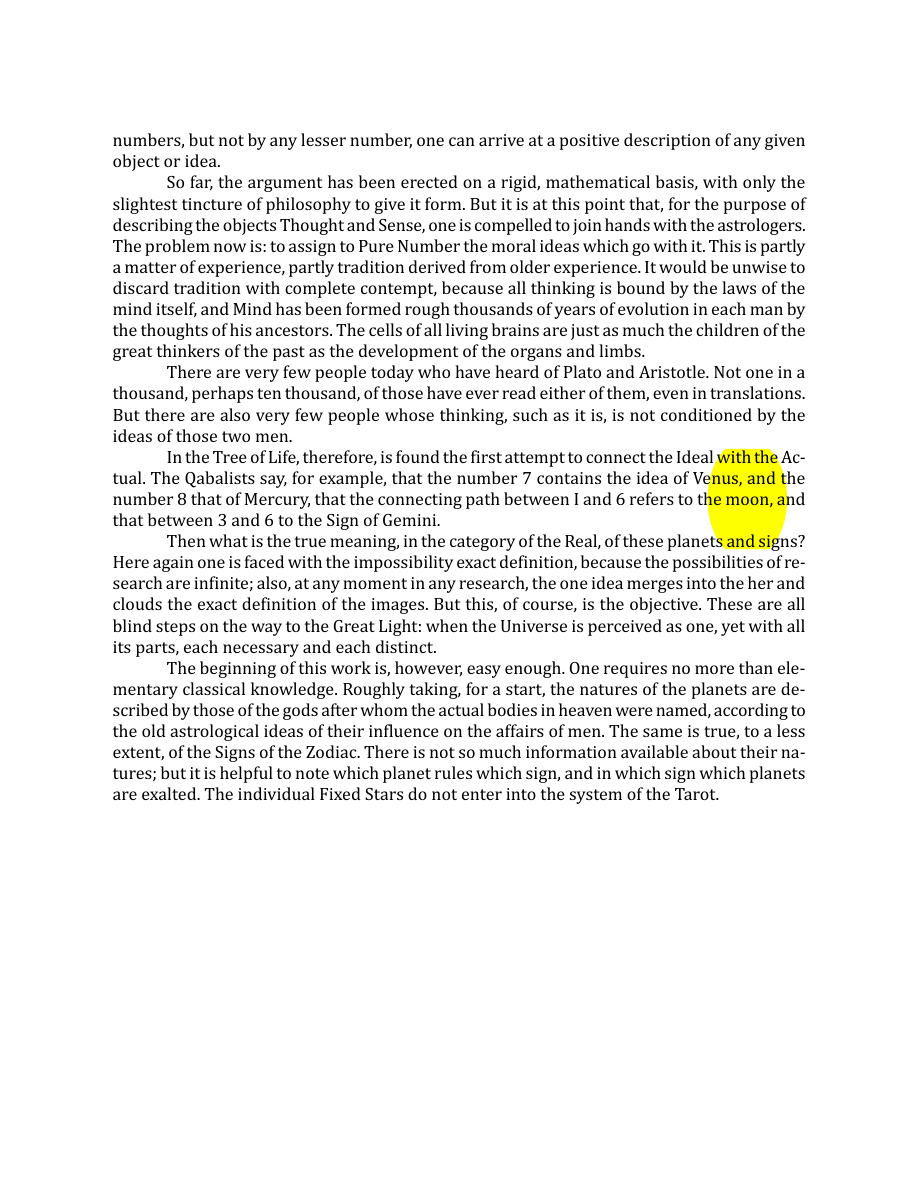 Original scan of The Book of Thoth, PDF page 35