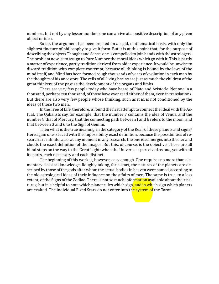 Original scan of The Book of Thoth, PDF page 35