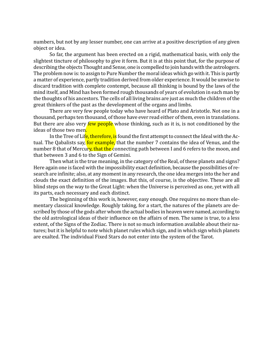 Original scan of The Book of Thoth, PDF page 35