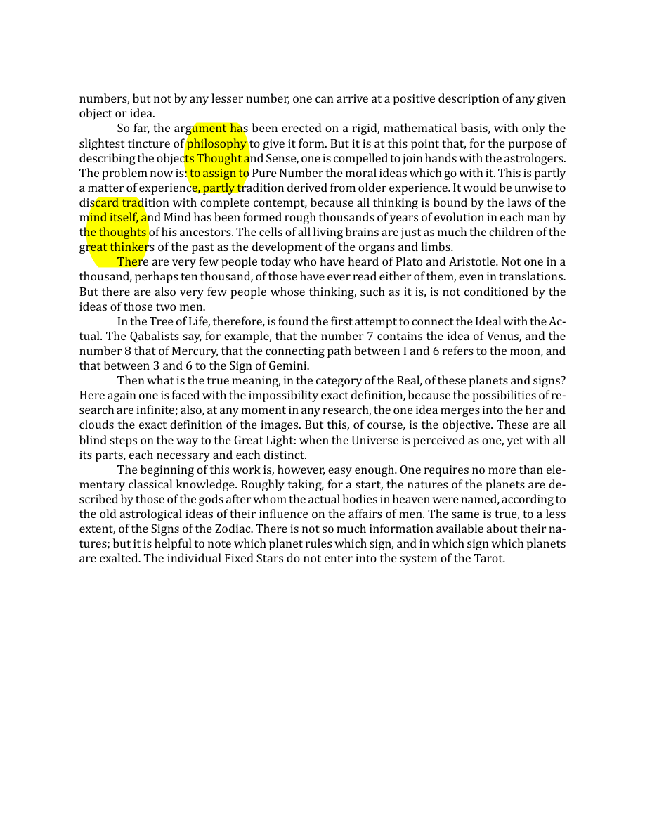 Original scan of The Book of Thoth, PDF page 35