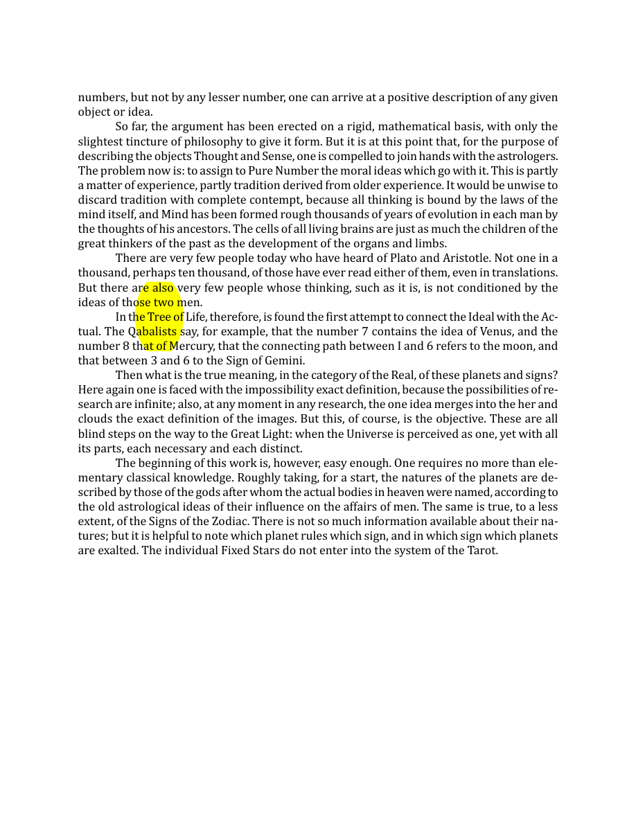Original scan of The Book of Thoth, PDF page 35