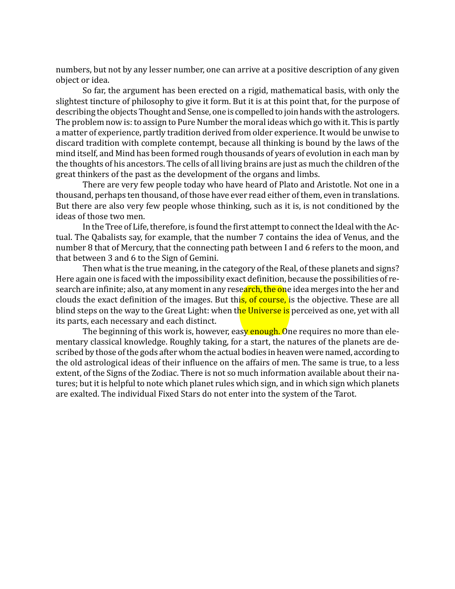 Original scan of The Book of Thoth, PDF page 35