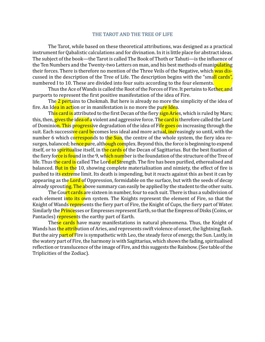 Original scan of The Book of Thoth, PDF page 36
