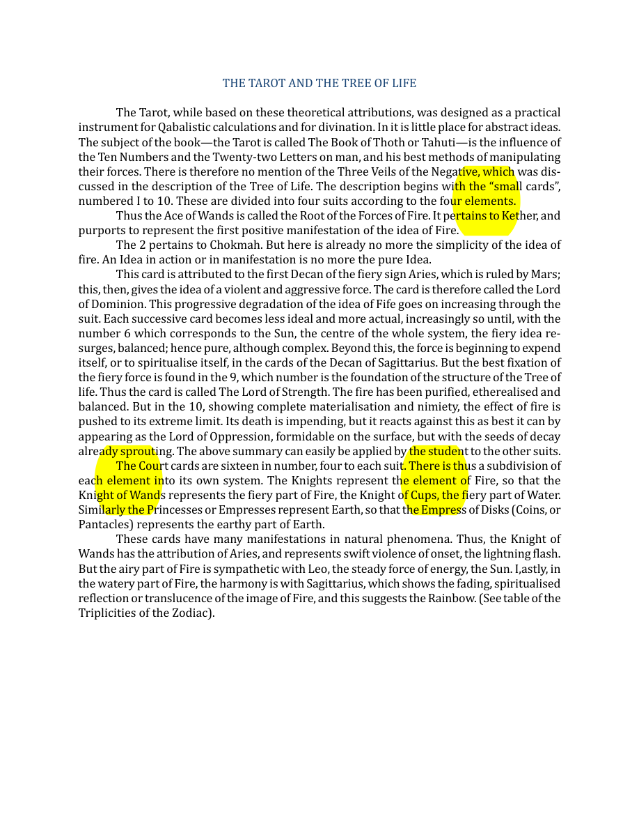 Original scan of The Book of Thoth, PDF page 36