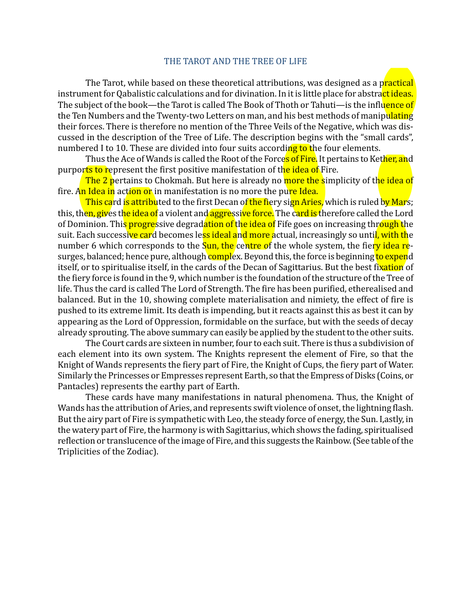 Original scan of The Book of Thoth, PDF page 36