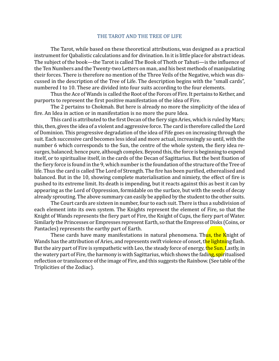 Original scan of The Book of Thoth, PDF page 36