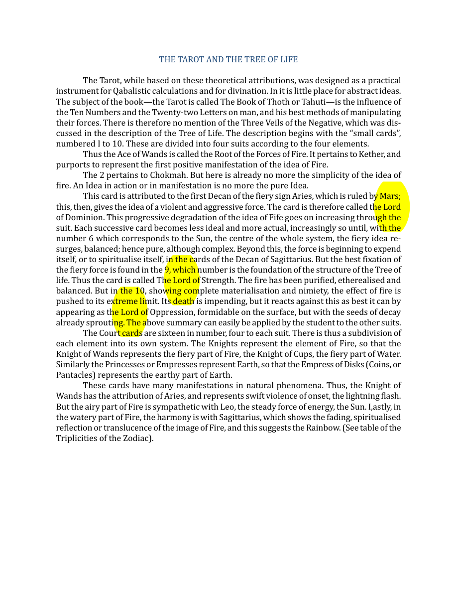 Original scan of The Book of Thoth, PDF page 36