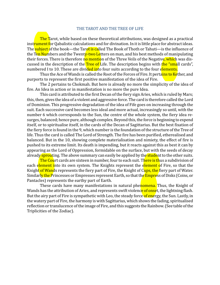 Original scan of The Book of Thoth, PDF page 36