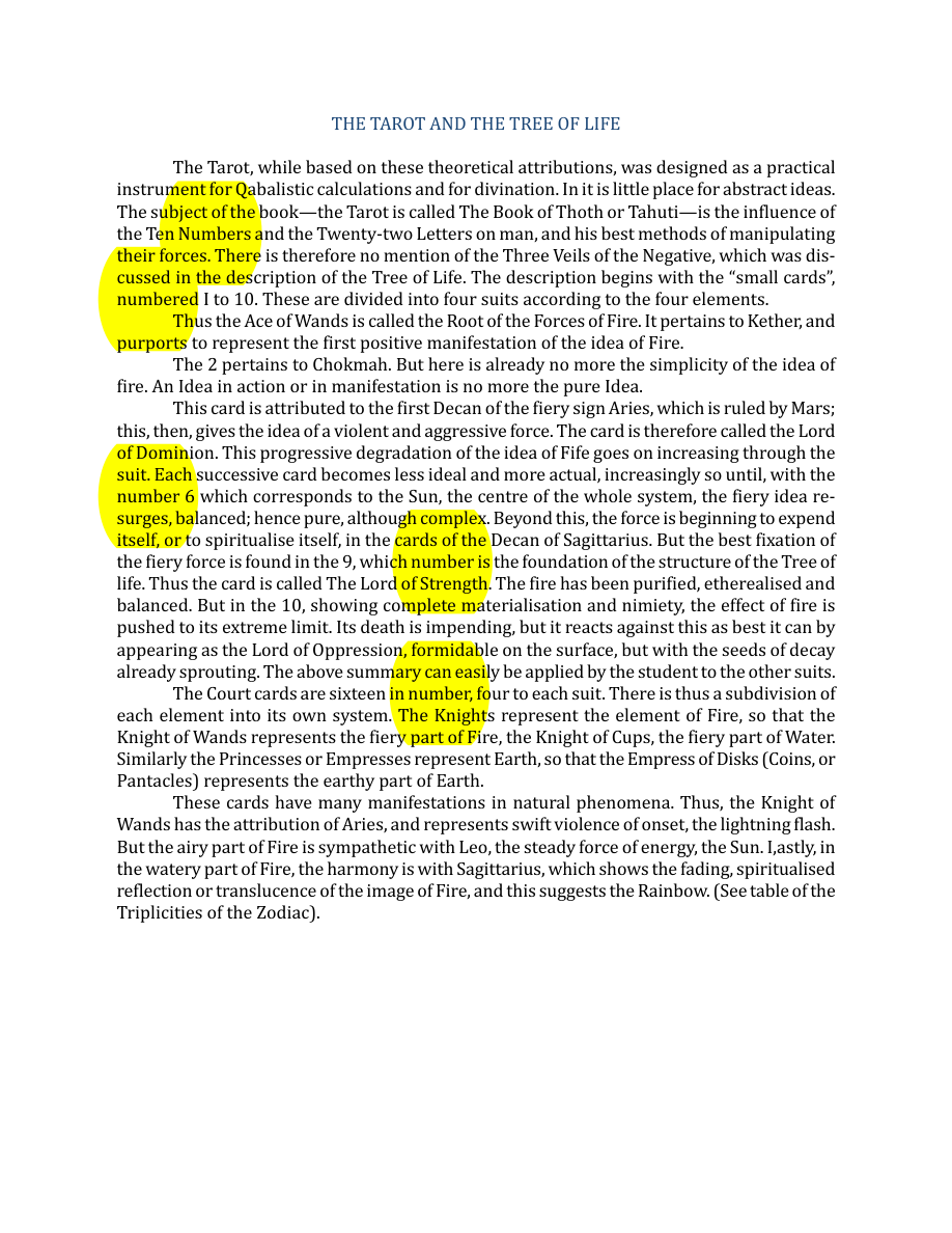 Original scan of The Book of Thoth, PDF page 36